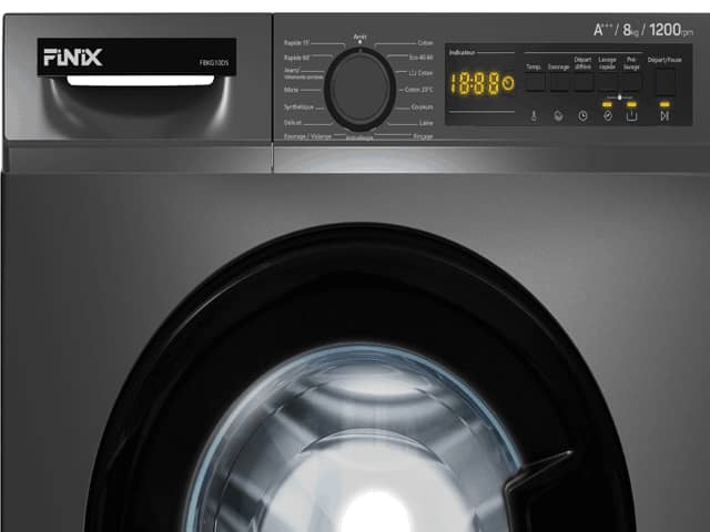 MACHINE A LAVER FINIX 12KG INVERTER GRIS FIN120IXDA05E MACHINE A LAVER FINIX 12KG INVERTER GRIS FIN120IXDA05E
