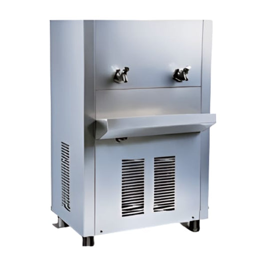 FONTAINE SOLSTAR INDUSTRIELLE 2ROBINETS 96L WC28T2INBSS