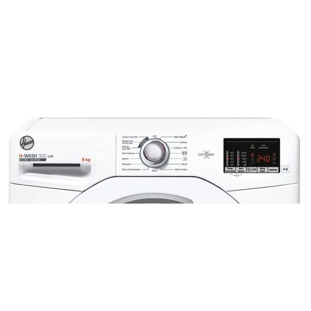 MACHINE A LAVER HOOVER 9KG BLANC H3W492DE11 MACHINE A LAVER HOOVER 9KG BLANC H3W492DE11