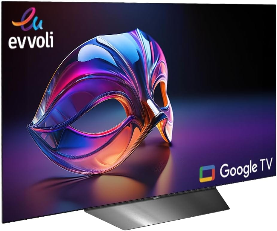 TELEVISEUR EVVOLI 55" OLED SMART GOOGLE TV 55EV9-OLED TELEVISEUR EVVOLI 55" OLED SMART GOOGLE TV 55EV9-OLED