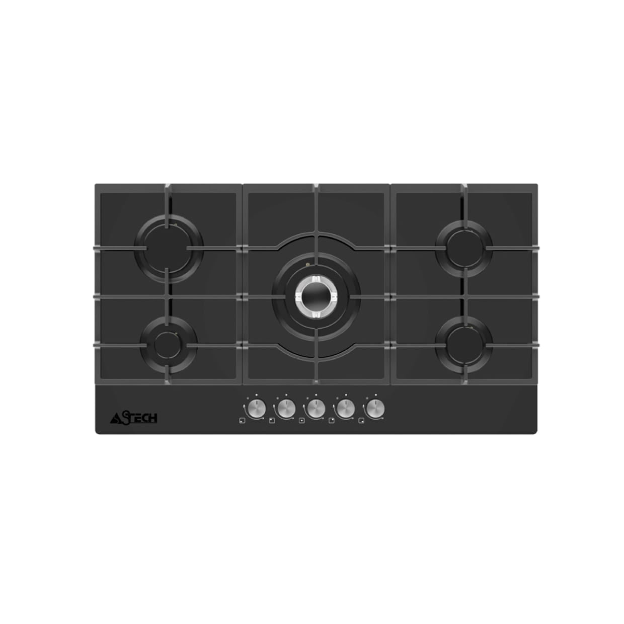 PLAQUE DE CUISSON ASTECH 5FEUX 90X60 A GAZ PL91GZ90NO PLAQUE DE CUISSON ASTECH 5FEUX 90X60 A GAZ PL91GZ90NO