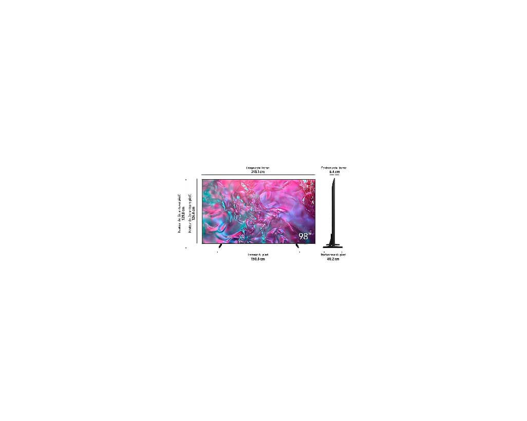 TELEVISEUR SAMSUNG 98" SMART 4K 98DU9070 TELEVISEUR SAMSUNG 98" SMART 4K 98DU9070