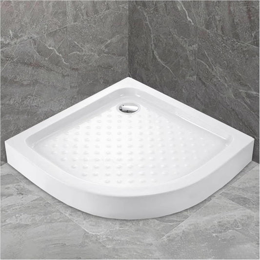 Receveur de douche antidérapant blanc