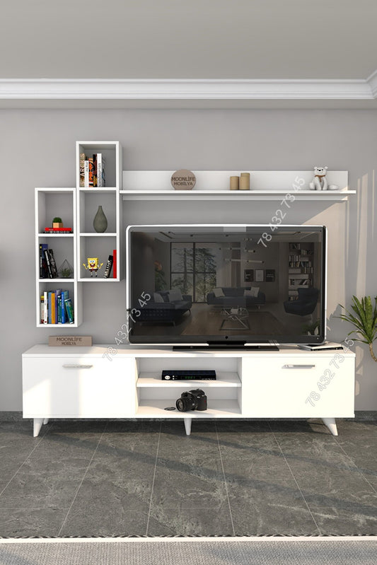 Meuble TV Blanc - 1m80
