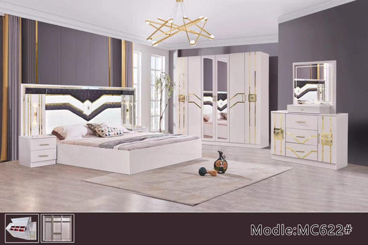 CHAMBRE A COUCHER 6BATTANTS 5PIECES