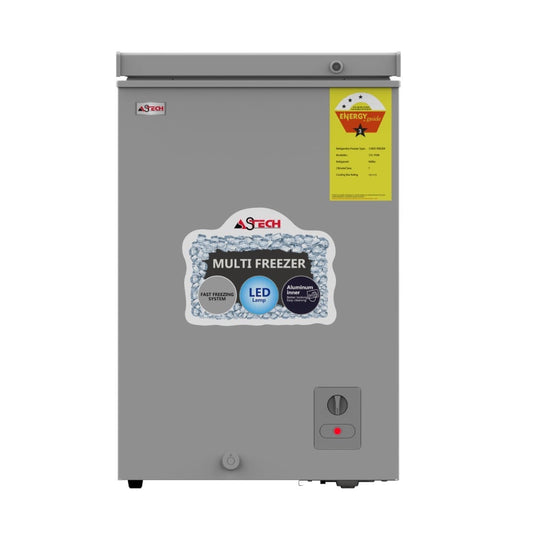 CONGELATEUR ASTECH HORIZONTAL 160L GRIS CH160IG