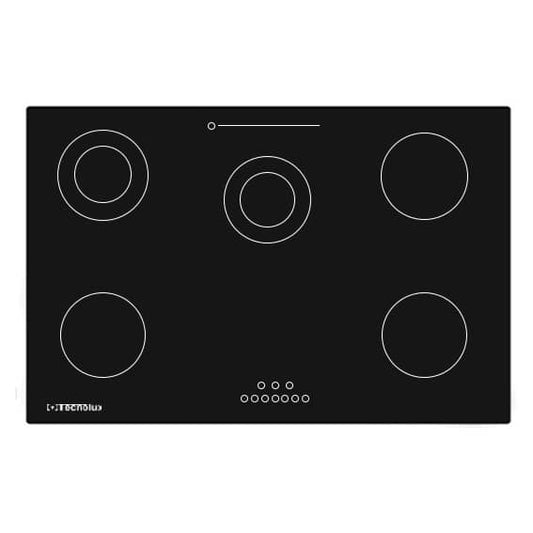 PLAQUE TECHNOLUX ENCASTRABLE VITROCERAMIQUE 5FEUX 90X60 TEC5EE