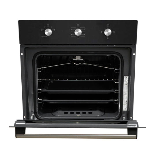 Four LCS encastrable 60X60 à gaz noir NGB2BL