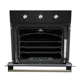 Four LCS encastrable 60X60 à gaz noir NGB2BL