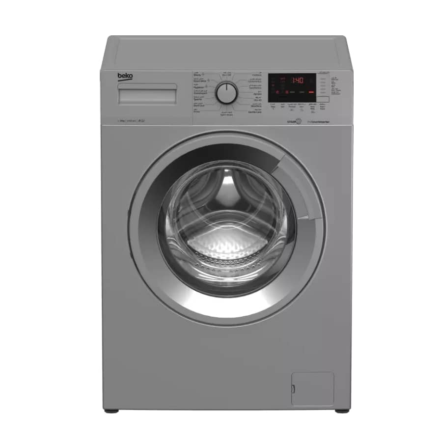 MACHINE A LAVER BEKO 8KG A+++ VEROUILLAGE ENFANT GRIS WCC8612XSS