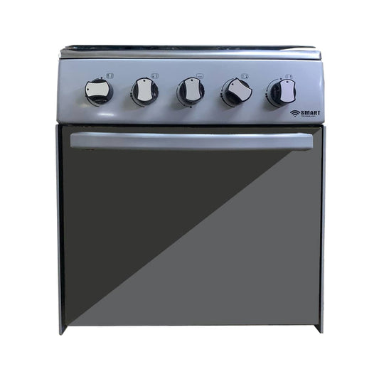 Cuisinière smart technology 4 feux 50X50 à table gris STC5050A