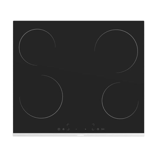 PLAQUE INDUCTION VERTA 4FEUX 60X60 ELECTRIQUE VITROCERAMIQUE NOIR PE60014