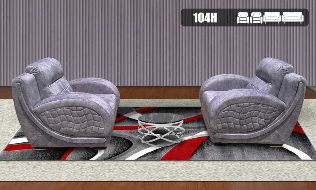 Salon canape 7places fixe couleur au choix marbre 104H