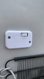 CONGELATEUR ICONA VERTICAL 9TIROIRS PLAQUE ALUMINIUM GRIS ILUF320SS