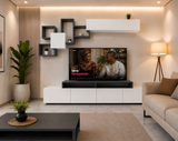 Table TV Moderne 2m40 + Table Basse