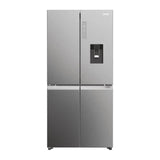 Réfrigérateur HAIER SIDE BY SIDE 4 portes avec fontaine gris HCW58FEWMP