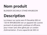 MIXEUR BLENDER DECAKILA STAND KMJB022W