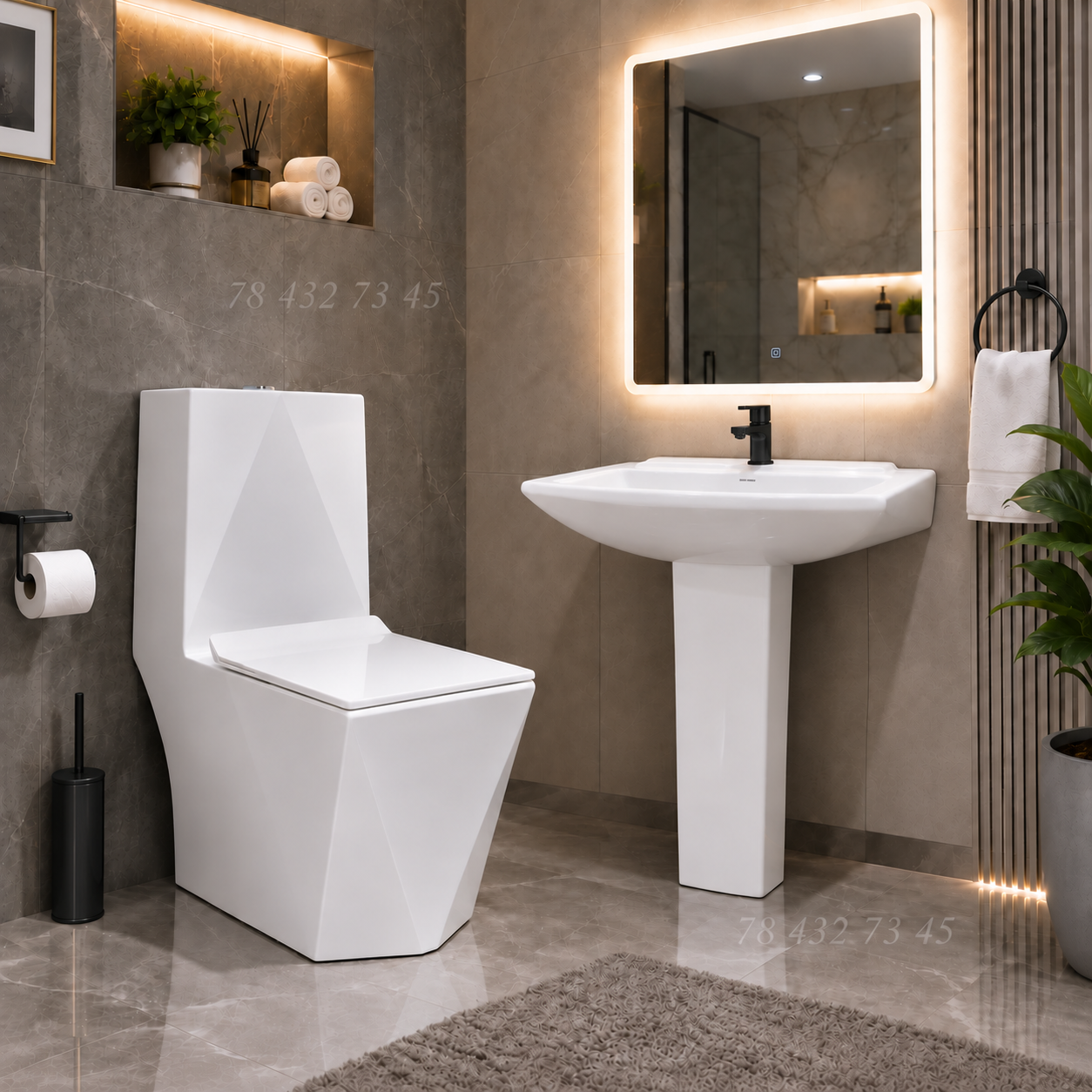 PACK CONFORT – Salle de Bain Complète en 1 SEUL PACK !