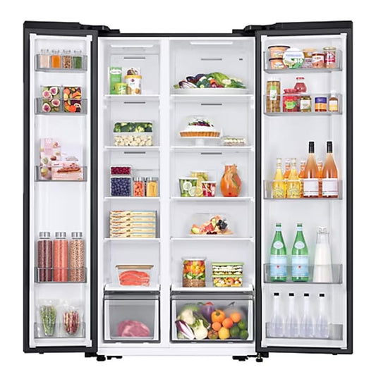 Réfrigérateur SAMSUNG SIDE BY SIDE 2portes 562 litres noir mate RS57DG4000B4GH