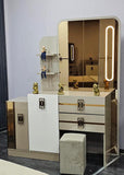 CHAMBRE A COUCHER 6BATTANTS 6PIECES BEIGE LORA
