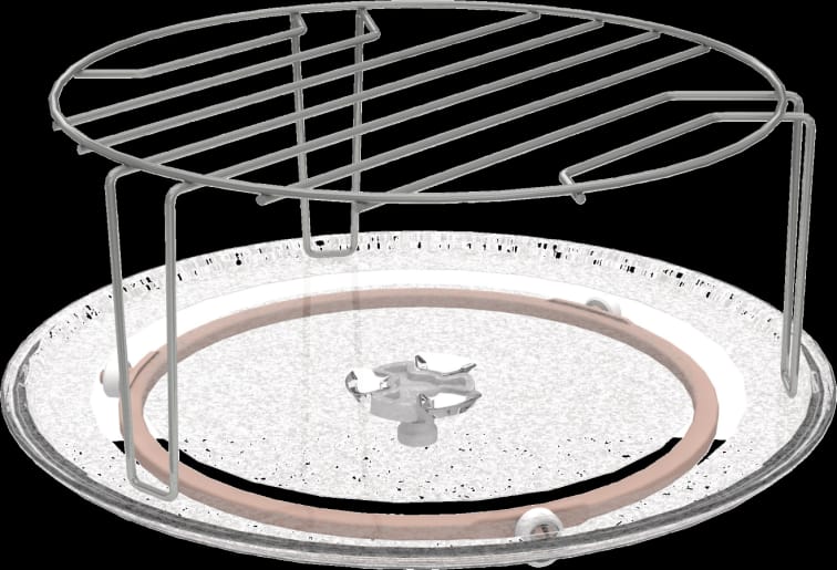 Micro onde HISENSE encastrable 25litreq avec grille noir HB25MOBX7G