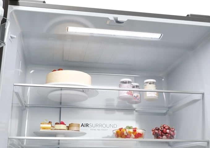 Réfrigérateur HAIER SIDE BY SIDE portes avec fontaine gris CHR3818EWMM