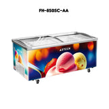 Congélateur ASTECH horizontal 761litres vitrine nofrost FH850SCAA