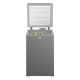 Congélateur BEKO horizontal 104litres gris HS210520S