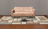 SALON EDEN 7PLACES TISSU&SIMILICUIR COULEUR AU CHOIX SDM021