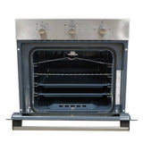 Four LCS encastrable 60X60 à gaz gris NGB2L