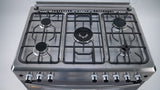 CUISINIERE ELACTRON 5FEUX 90X60 INOX EL6090