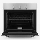 Four enduro encastrable 60X60 électrique + 6fonctions vitroceramic noir BIO60X60V