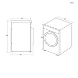 MACHINE A LAVER HAIER 10KG GRIS HW100B1495958U1