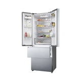Réfrigérateur HAIER SIDE BY SIDE 2 portes 2 tiroirs gris HRF5719ENMG