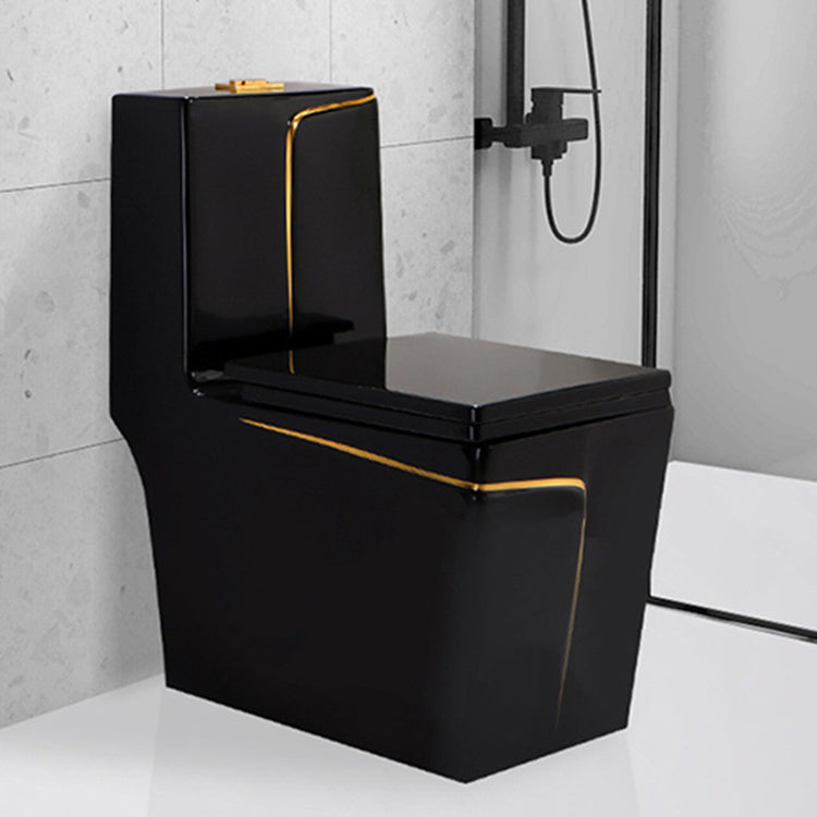 Ensemble Lavabo + Chaise Anglaise  - Noir Doré