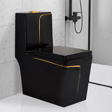 Ensemble Lavabo + Chaise Anglaise  - Noir Doré