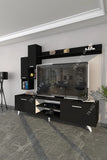 Meuble TV Noir - 1m80