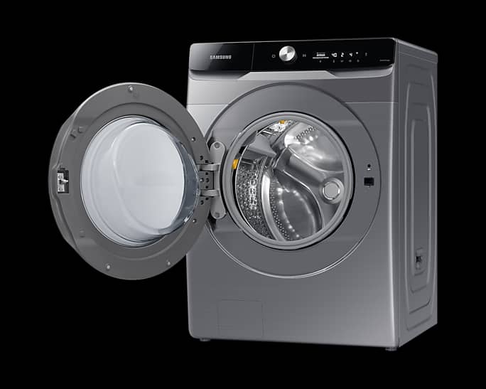 Machine à laver SAMSUNG 17KG/10KG séchage load noir WD17T6300GP/SP