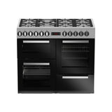 CUISINIERE ENDURO 7FEUX 100X90 AVEC AFFICHAGE MULTIFOURS PCK100X60X