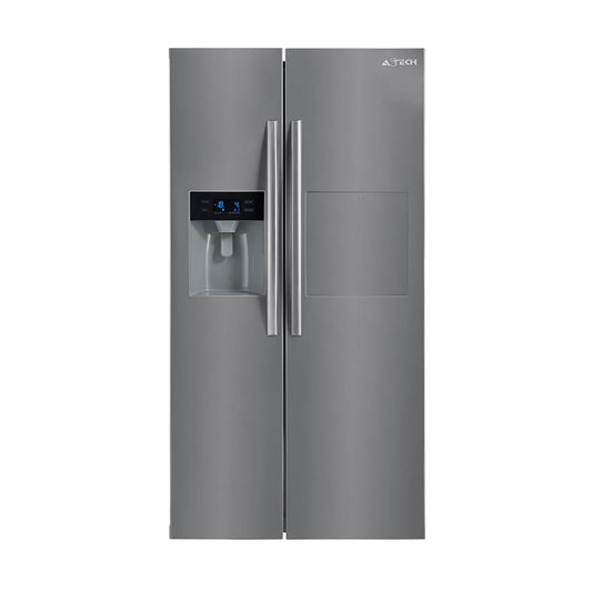 Réfrigérateur ASTECH SIDE BY SIDE 2portes INVERTER+ glaçon avec fontaine GM FSS6600DDDA