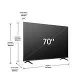 TELEVISEUR HISENSE 70" LED SMART UHD 4K 70A6K