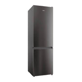 Réfrigérateur HAIER combine 3tiroirs 350 litres noir gris HRF390BS