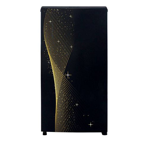 Réfrigérateur HAIER bar 1porte GM noir gold HR185MSG