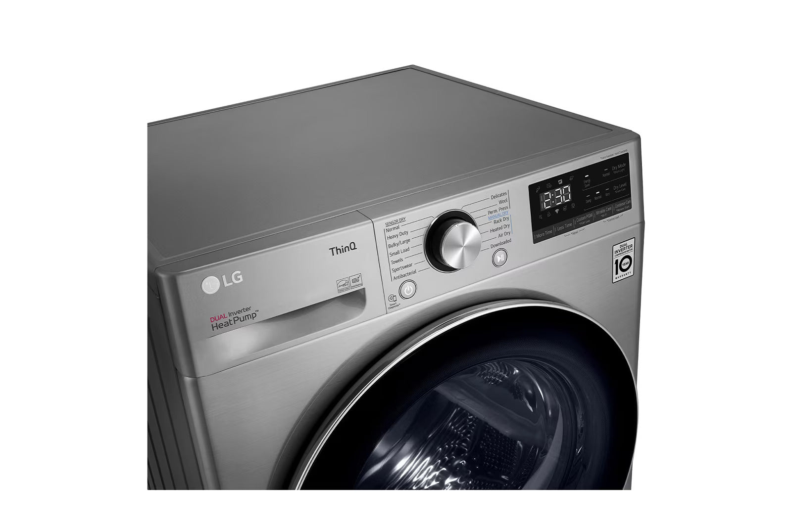 SECHE LINGE LG 9KG DUAL INVERTER GRIS RH90V9PV8N
