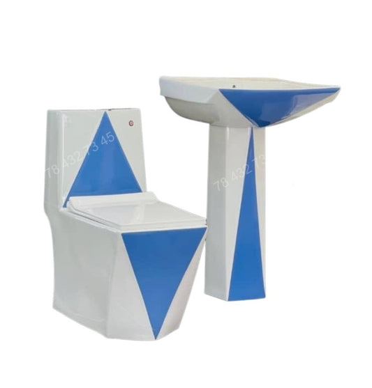 Chaise anglaise + Lavabo