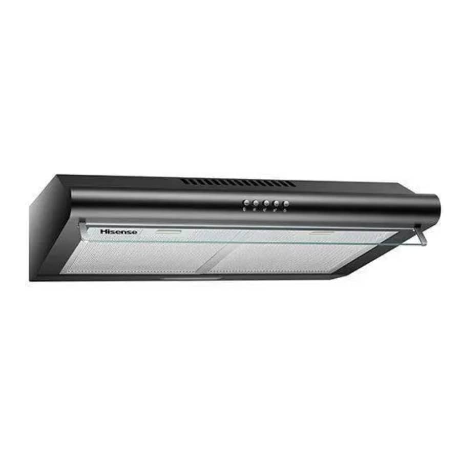 Hotte de cuisine HISENSE sans sortie 60X60 noir HHO60PABL