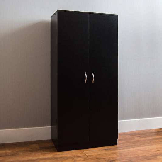 Armoire 2 Battants - Noire