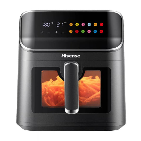 AIR FRYER HISENSE 6,7 LITRES FENETRE VISIBLE NOIR H06AFBS2S3
