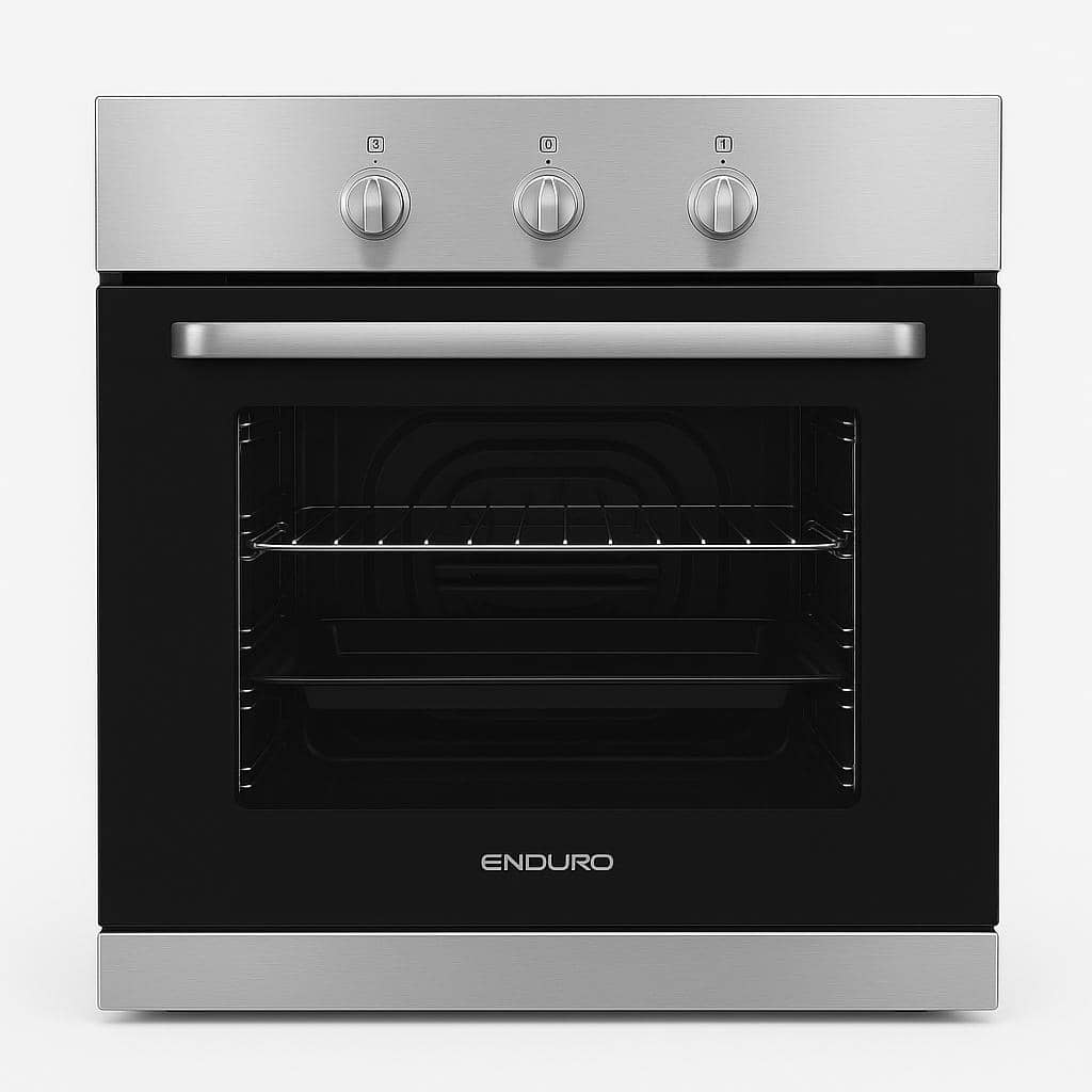 Four enduro encastrable 60X60 électrique + 6fonctions vitroceramic noir BIO60X60V