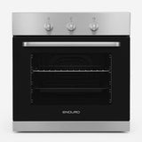 Four enduro encastrable 60X60 électrique + 6fonctions vitroceramic noir BIO60X60V